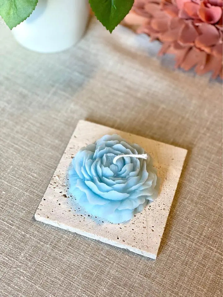 Peony Soy Wax Scented Candle Glory