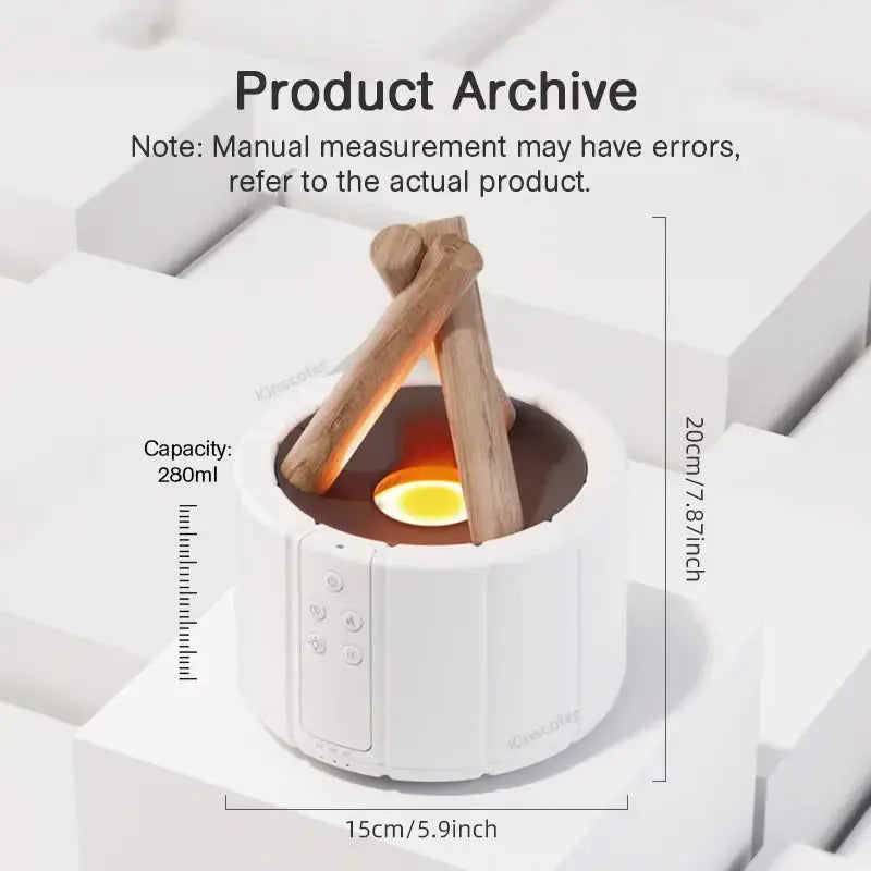 Simulated Flame Aroma Diffuser Glory