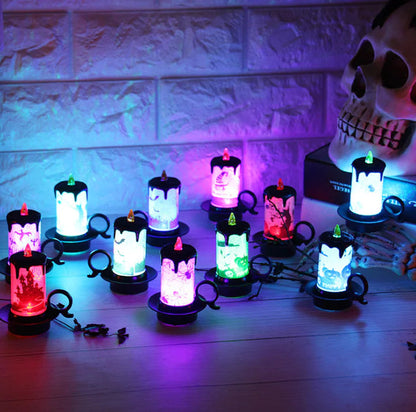 Halloween Candle Decor, Electronic Candle Light Glory