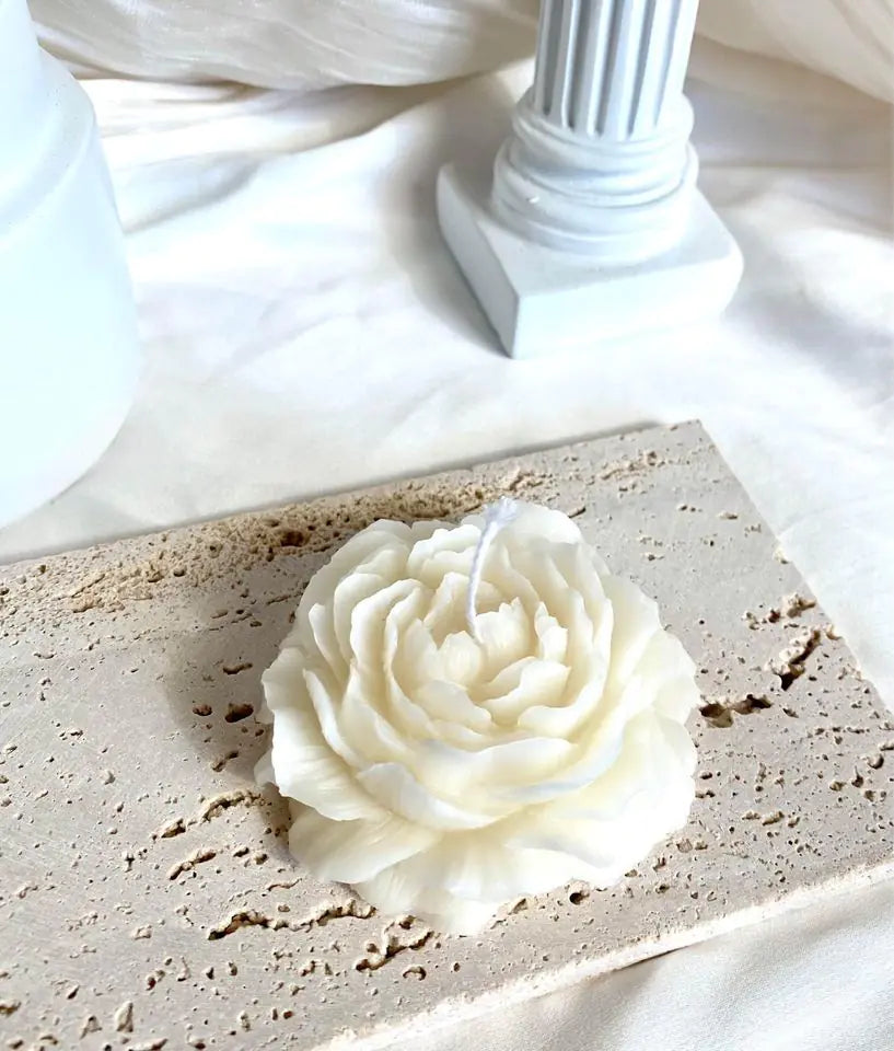 Peony Soy Wax Scented Candle Glory