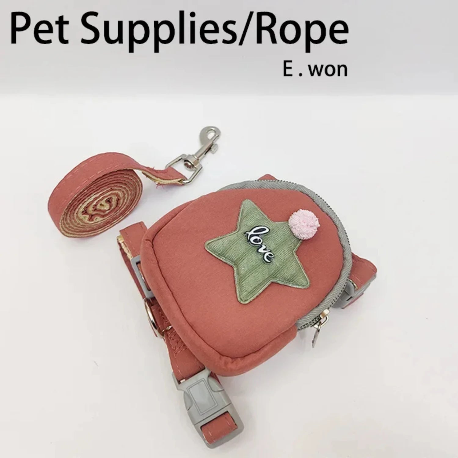Pet Accessories: Dog Leash, Harness, Collar, Cat Strap & Backpack GLory Glory