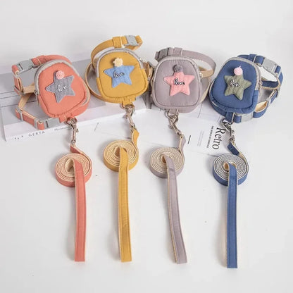 Pet Accessories: Dog Leash, Harness, Collar, Cat Strap & Backpack GLory Glory