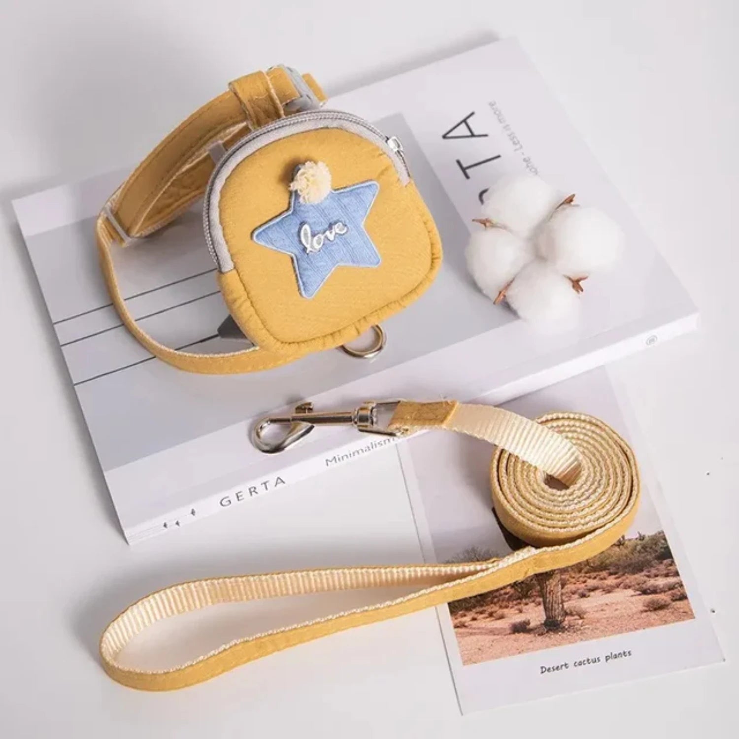 Pet Accessories: Dog Leash, Harness, Collar, Cat Strap & Backpack GLory Glory