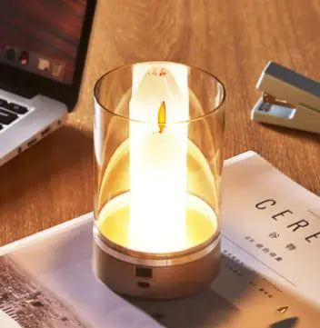 Sensor Control LED Flameless Candle Light Glory