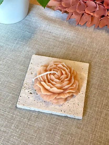 Peony Soy Wax Scented Candle Glory
