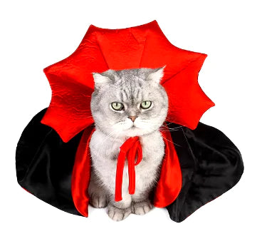 Halloween Pet Costumes Vampire Cloak Glory