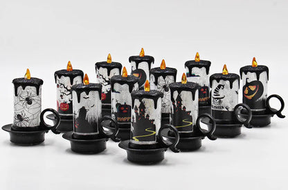 Halloween Candle Decor, Electronic Candle Light Glory