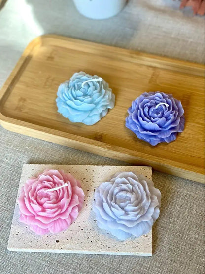 Peony Soy Wax Scented Candle Glory