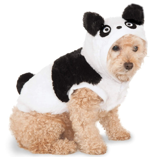 Pet Fashion – Cute Panda Hoodie Outfit for Dogs & Cats Funny Wear Glory