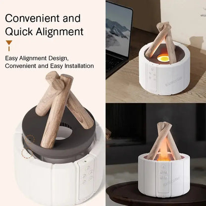 Simulated Flame Aroma Diffuser Glory