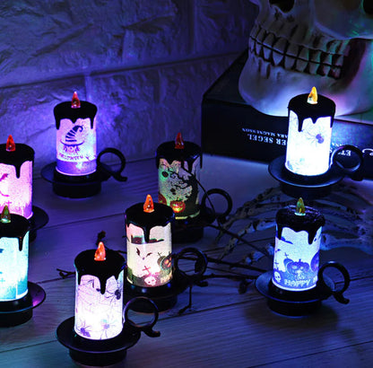 Halloween Candle Decor, Electronic Candle Light Glory